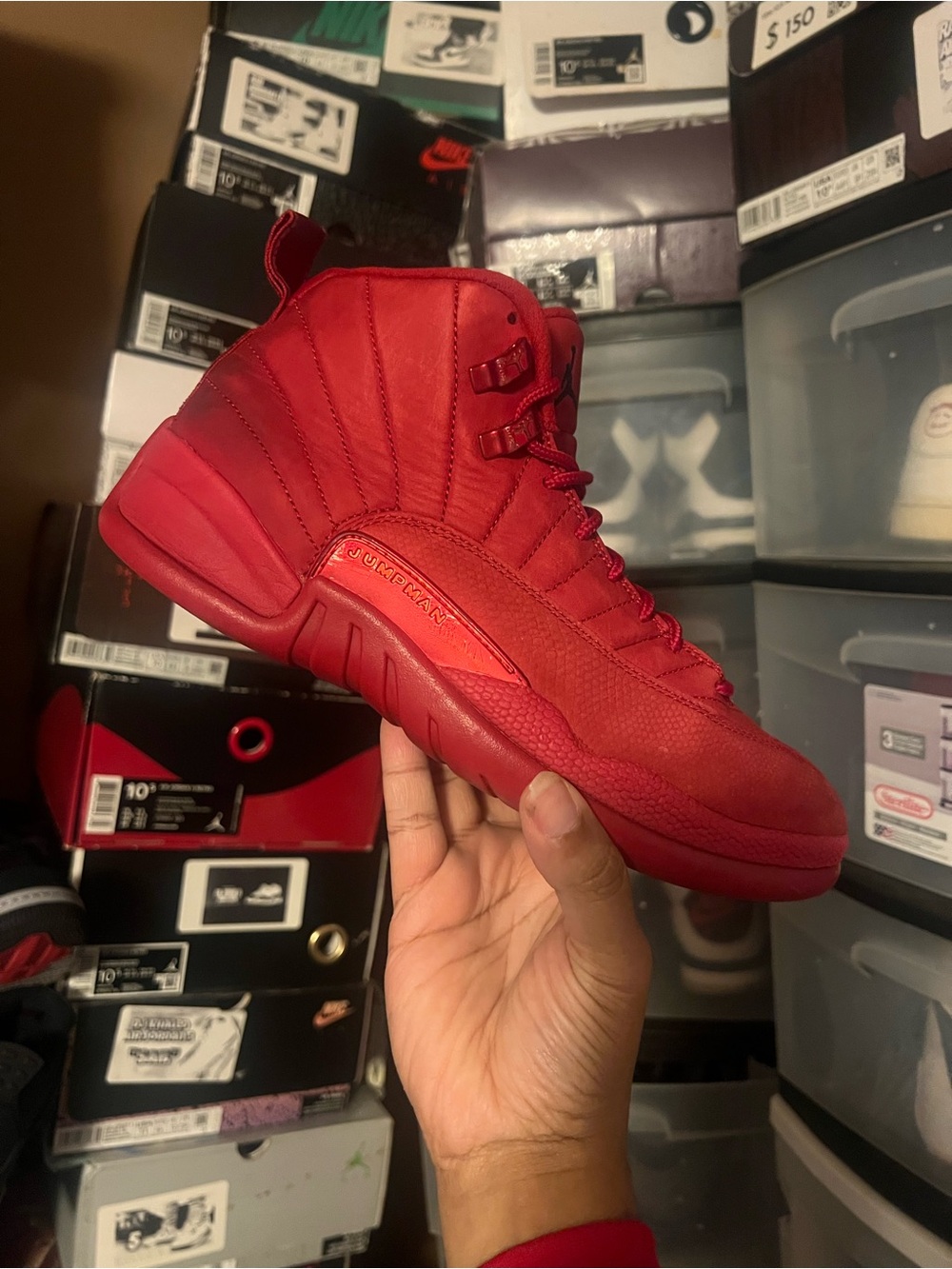 Gym red 12s size 8 used